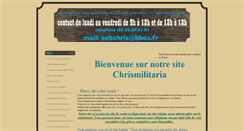 Desktop Screenshot of chrismilitaria.com
